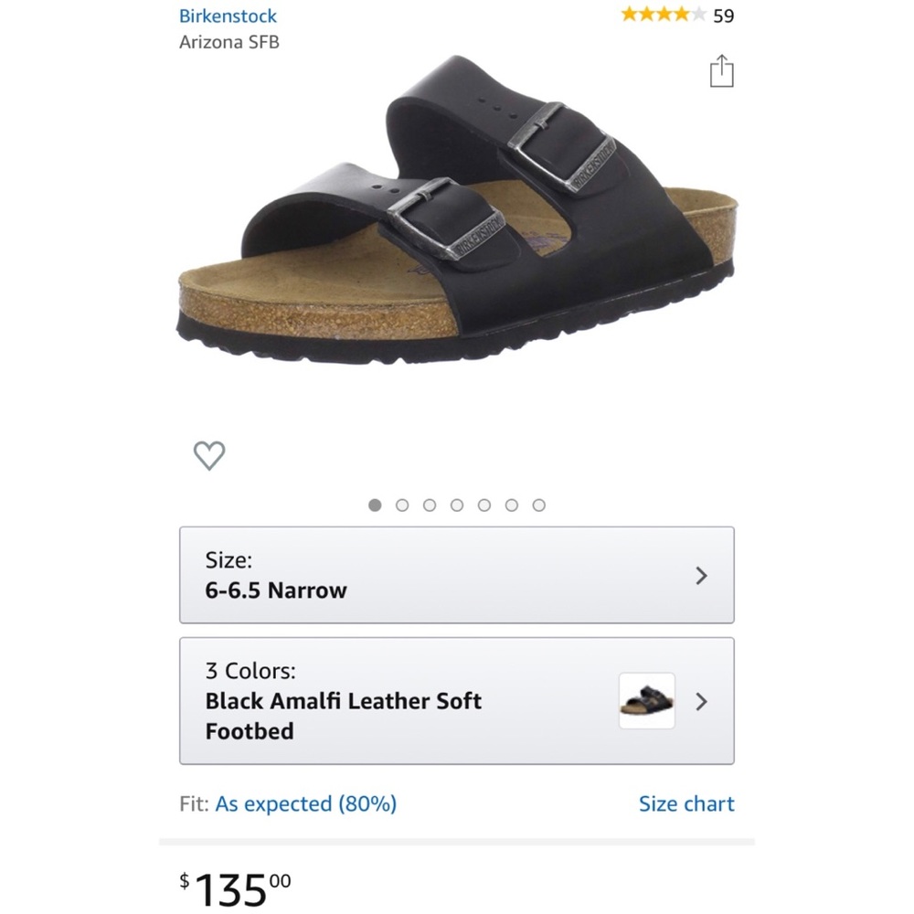 Birkenstocks**Only worn once!